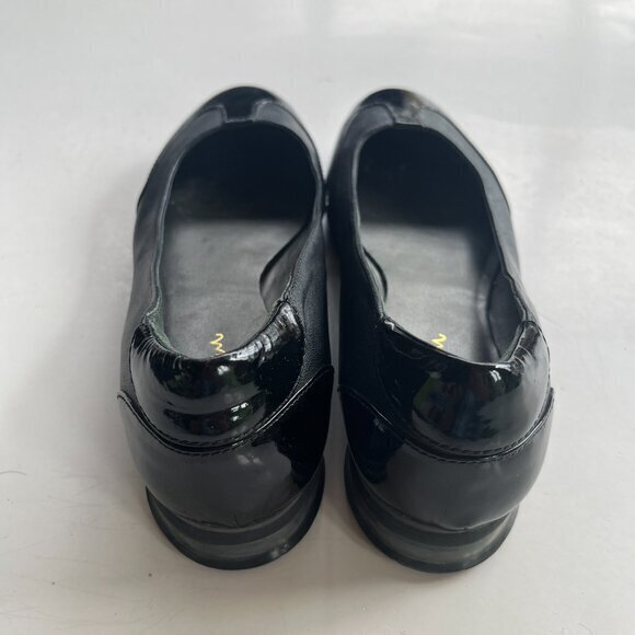 Cole Haan Black Leather Comfort Shoes Slip On Flats Womens‎ Size 6B - Picture 3 of 6